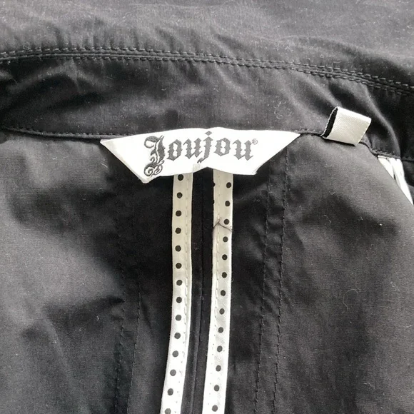 JouJou Black Belted Coat - Picture 8 of 10